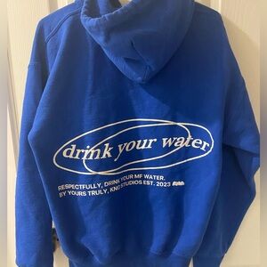 Blue Hoodie Size Medium
